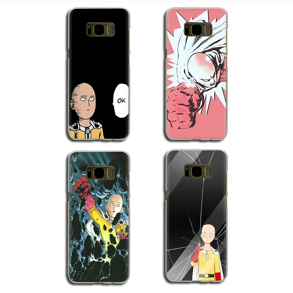 Жесткий чехол для телефона One Punch Man Samsung Galaxy S6 7 Edge S8 9 Plus S10 E Note8 M10 20 30|Чехлы-накладки|