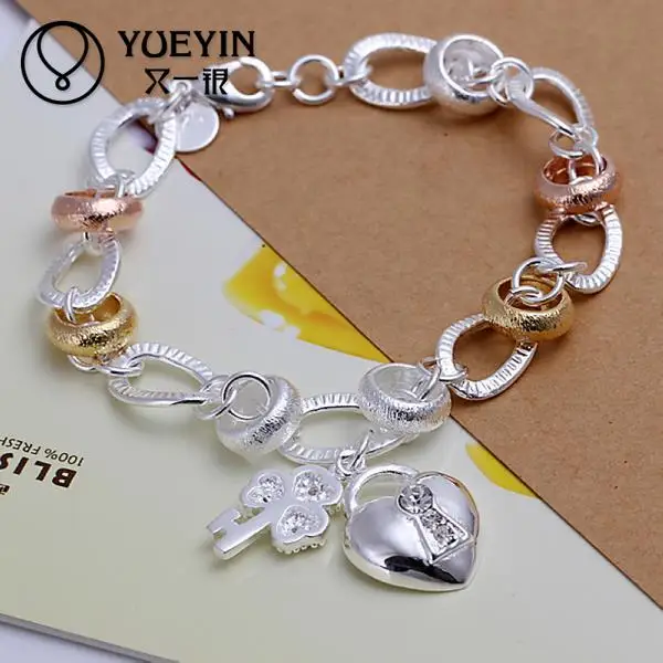 Hot sale 925 sterling silver bracelet women fashion jewelry wholesale FREE Shipping | Украшения и аксессуары