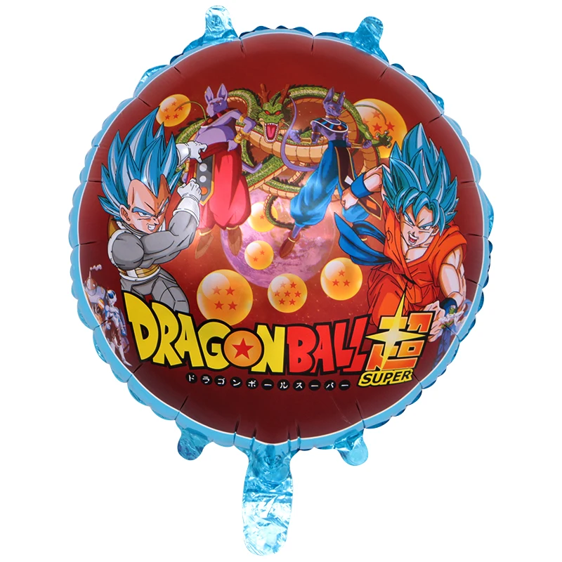50 шт./лот 18 дюймов Двусторонняя Dragon Ball фольгированные шары вечеринка для мальчика день рождение шар Декор поставки воздушные шары детский подарок