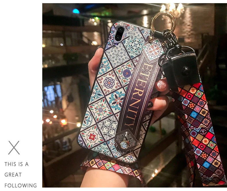 SoCouple держатель для телефона чехол для huawei P20 P30 Pro Lite P10 Коврики 20 10 30 Pro Nova 3i 5i Honor 10 20 ремешок для запястья чехол