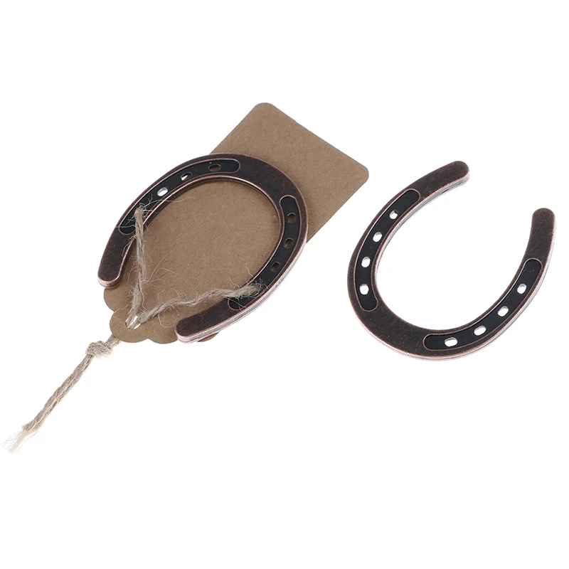 Металлические Свадебные подарки в форме подковы сувениры центральные части