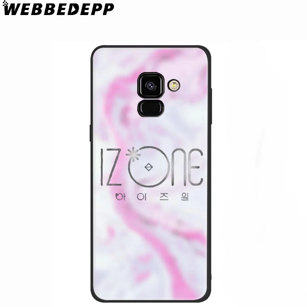 WEBBEDEPP IZONE K Pop Band Silicone Case for Samsung Galaxy A3 A5 A6 A7 A8 A9 A10 A20 A30 A40 A50 A70 M10 M20 M30 |
