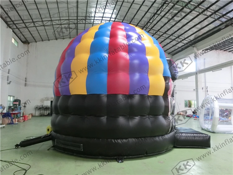 Заднем дворе надувной диско купол батут музыка палатки для вечерние | Игрушки и
