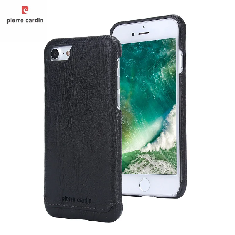 Чехол для телефона Pierre Cardin iPhone 7 8 роскошный Ультратонкий жесткий чехол из