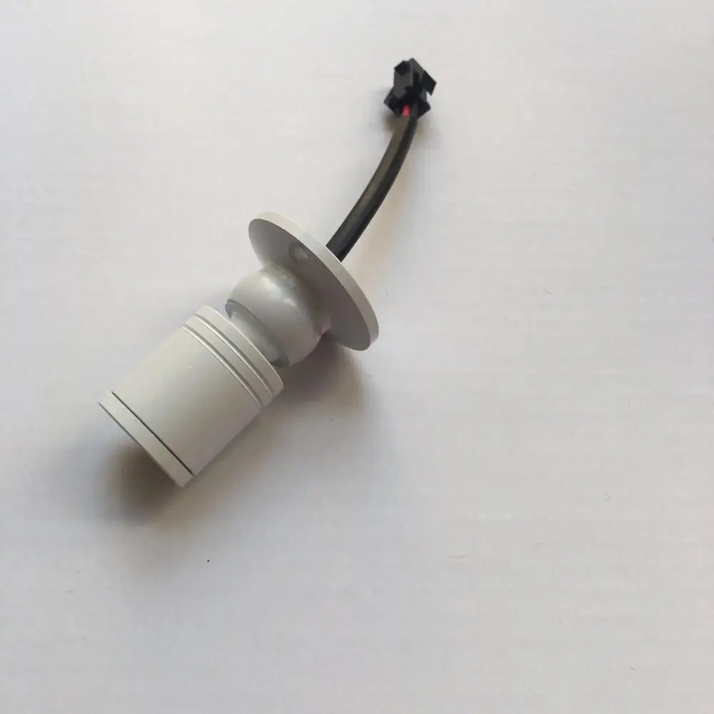 Приглушаемый светодиодный мини светильник для шкафа 10 шт. 3 Вт диаметр 20 мм 230 В