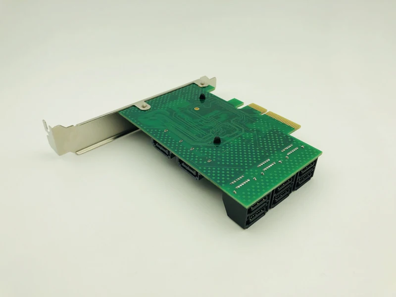 Адаптер PCI E Express на SATA 3 0 III с 8 портами 6 ГБ|Платы расширения| |