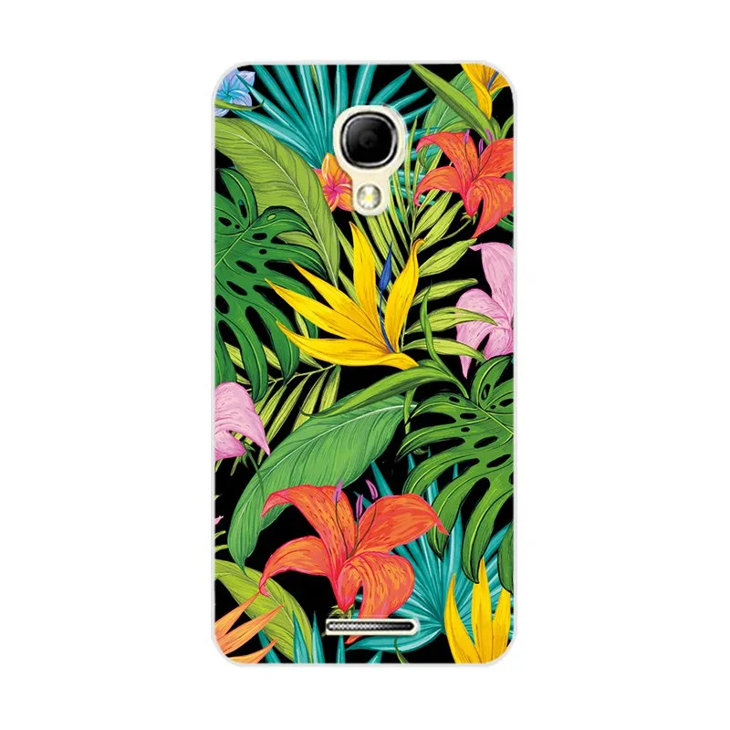 W28 Чехол для Alcatel One Touch Pixi 4 5010D, маленький чехол с маргариткой и сердечком для Alcatel Pixi4 OT 5010, чехол-бампер для задней панели телефона - Цвет: W28