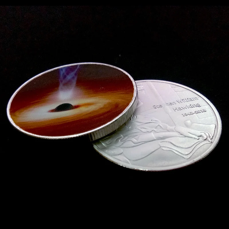 Изысканная памятная монета Стивена Хокинга 1 шт. памятные монеты искусство