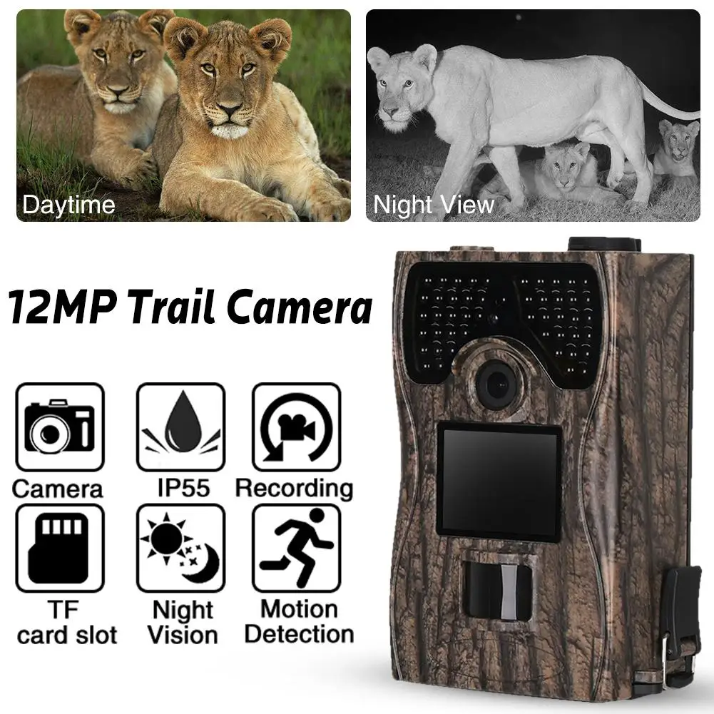 LW12C IP55 Водонепроницаемая 12MP 1080 P HD камера ночного видения для охоты Инфракрасная камера ночного видения для охоты