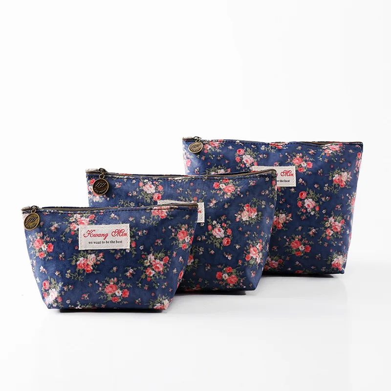 Косметички с цветочным узором милые косметички для путешествий женская сумка