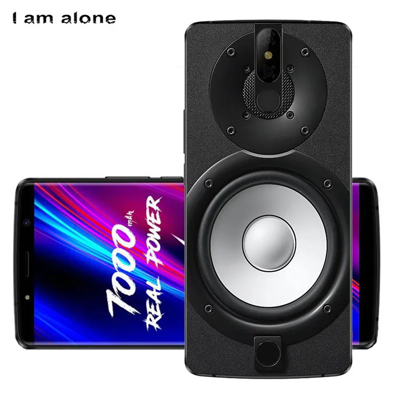Чехлы для телефонов с надписью I am alone для Leagoo power 5, 5,99 дюйма, мягкие чехлы из ТПУ для мобильных телефонов с мультяшным принтом для Leagoo power, 5 сумок - Цвет: TPU C61