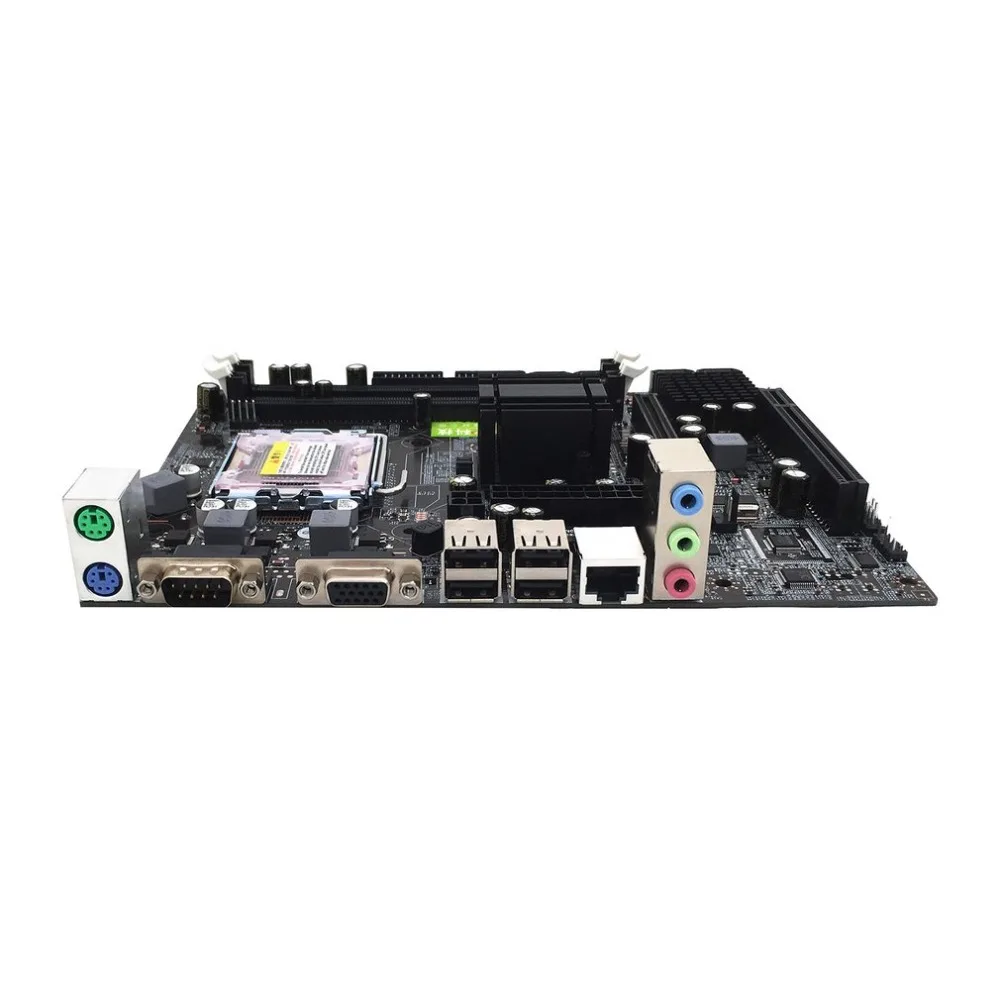 G31 компьютерная материнская плата Dual Core 771 материнская плата LGA 775 материнская плата 771/775 двойной доска DDR2 VGA высокого Совместимость