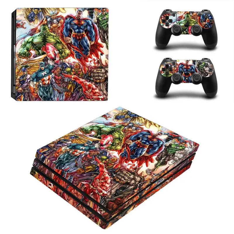 Joker Man дизайнерская наклейка для кожи для sony Playstation 4 Pro консоль и 2 шт. контроллер наклейка для PS4 Pro Аксессуары для игр