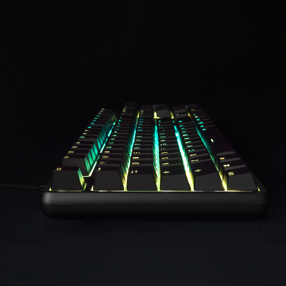 Xiaomi Проводная RGB игровая клавиатура 104Key полноразмерная Ergonimic механическая