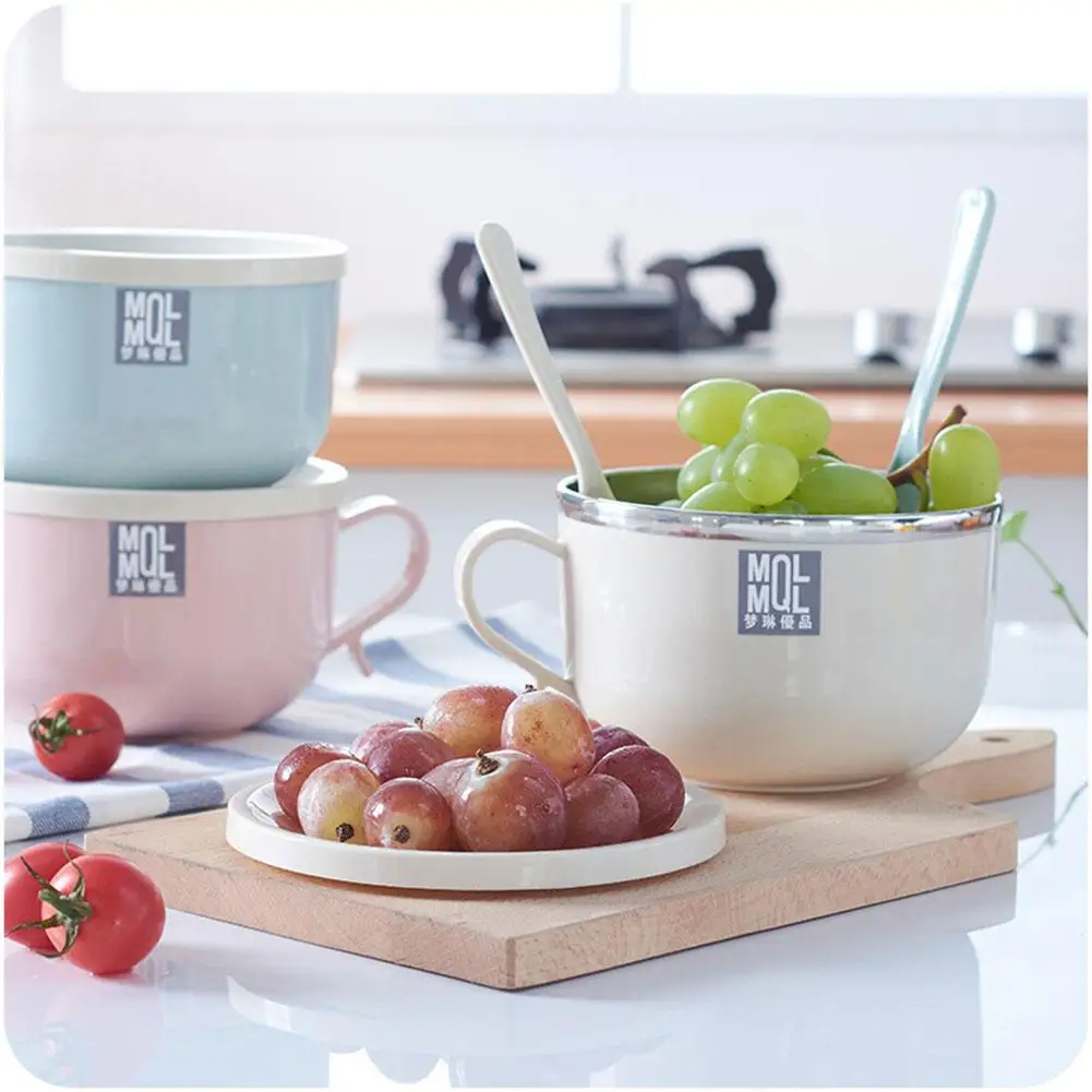 TPFOCUS милый мультфильм мгновенная миска для лапши фруктовый рис салат контейнер