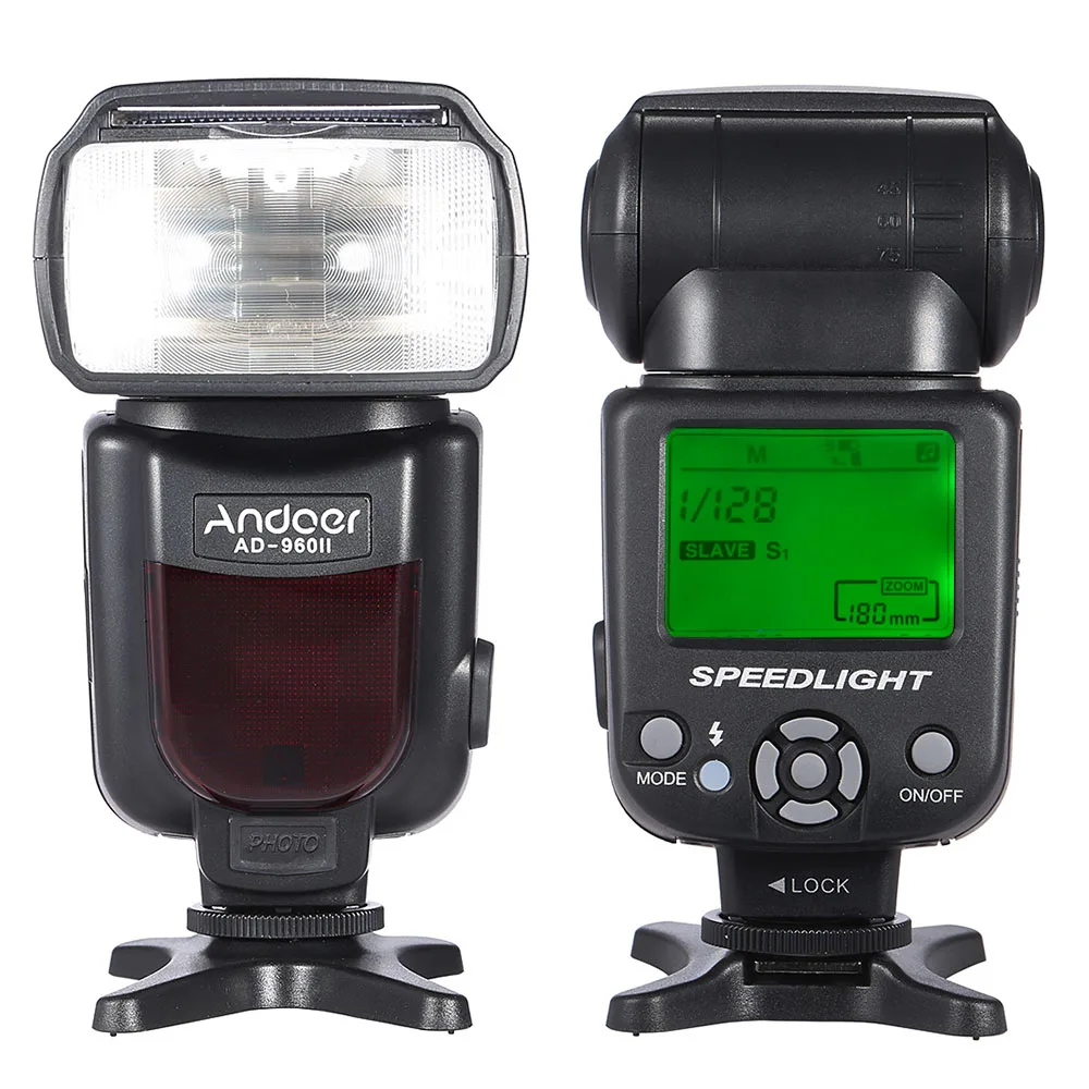Универсальный ЖК-дисплей Andoer для камеры Вспышка Speedlite GN54 Nikon Canon Pentax DSLR |