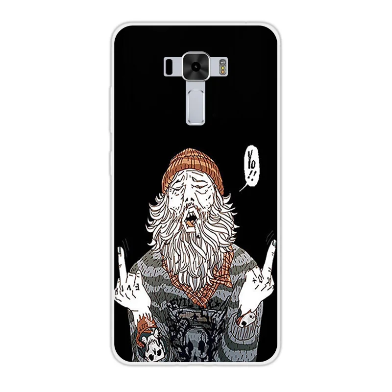 Силиконовый мягкий чехол для Asus Zenfone 3 Laser ZC551KL ZC ZC551 551 551KL Capa|case for asus zenfone|case designercase |