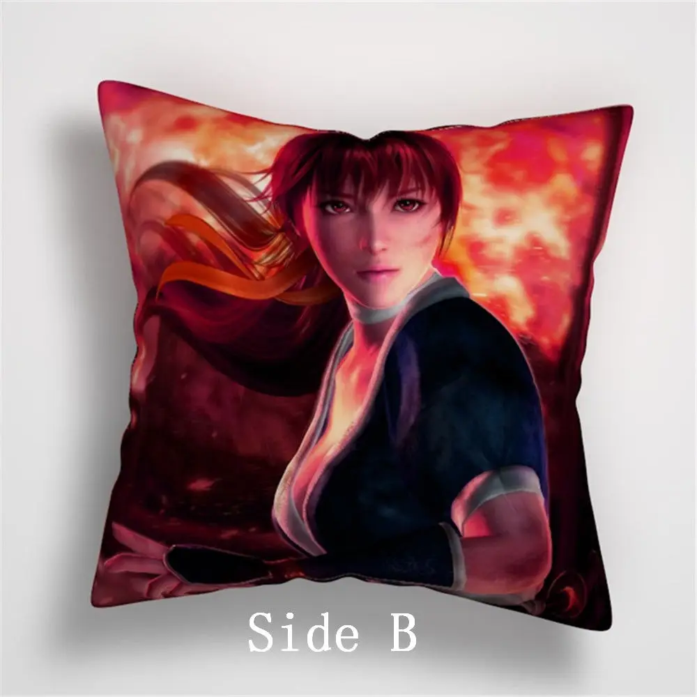 Suef Аниме Манга Касуми (мертвый или живой) Двусторонняя Подушка Чехол для подушки