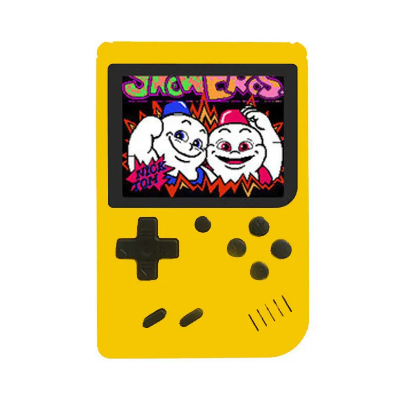 Yellow Ретро FC 168 игровая консоль VS BittBoy Ретро игры мини портативные плееры 8 бит классический геймпад встроенный в 168 классические-FC игры - Цвет: Yellow