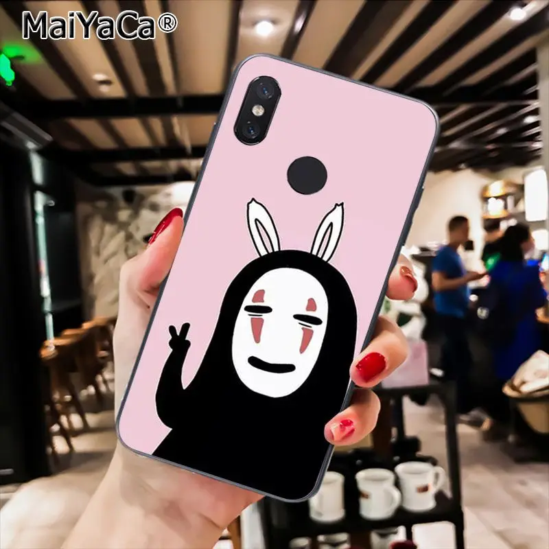 MaiYaCa Cute Totoro Spirited Away Ghibli Anime Phone Case for Xiaomi Redmi8 4X 6A S2 7A 5A Redmi 5 5Plus Note5 7 Note8pro