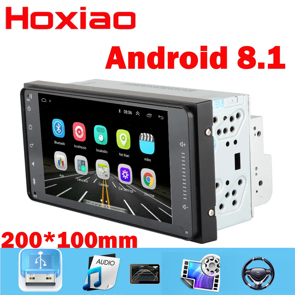 Для TOYOTA COROLLA Camry бренд Land Cruiser Hilux PRADO RAV4 автомобиля Android Радио 7 дюймов 1024*600 экран gps