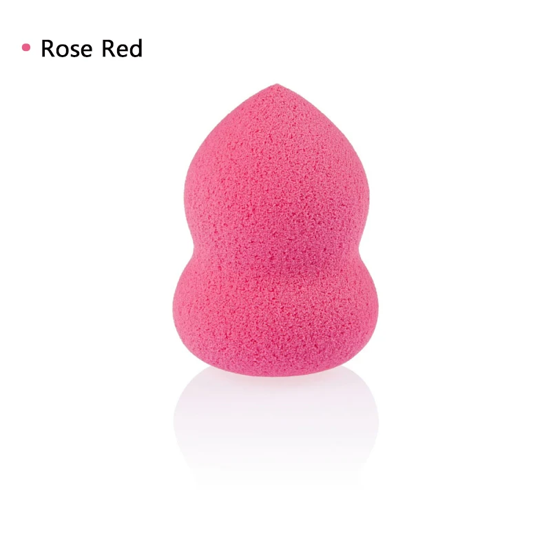 Rose Red 1 шт. спонж для макияжа лица косметический спонж косметическая пудра Губка для макияжа лица - Цвет: Rose Red