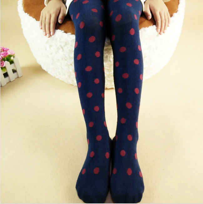 Милые детские бриджи для девочек в горошек из хлопка карамельных цветов узкие