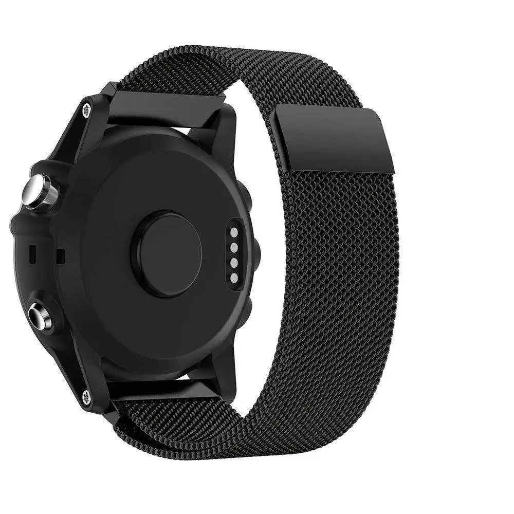 Магнитный ремешок для часов Garmin Fenix 3/Fenix 3 HR/5X из нержавеющей стали 26 мм|Ремешки
