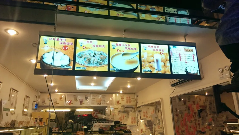 5 шт./колонна A2 размер плаката Ультратонкие светодиодные фотопанели для