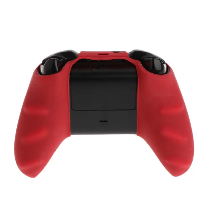 Силиконовая основа с рисунком черепа + 2 колпачка для джойстика контроллера XBox One X