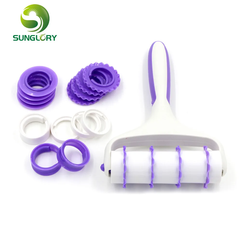 Помадка ленты резак Sugarcraft украшения торта инструменты Пластиковые торты Скалка