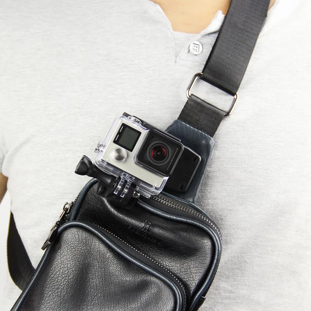 Quick Release 360 Поворотный рюкзак зажим rec-крепления быстрая шляпа для GoPro Hero 6 SJCAM MI Экшн-камера