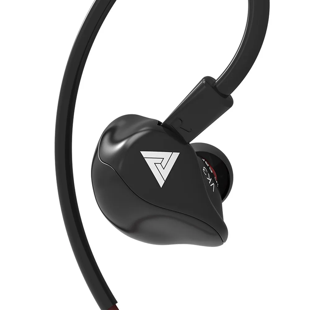 Гарнитура VOBERRY QKZ VK3 с микрофоном объемная стереогарнитура Hi Fi металлические басы