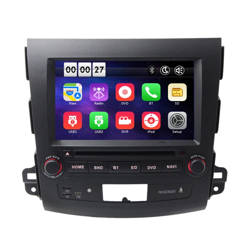 Автомобильный DVD-плеер 8 дюймов система GPS-навигации для Mitsubishi Outlander 2007 2008 2009 2010 2011