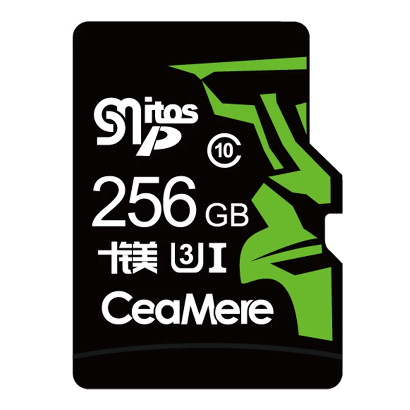 CeaMere MICRO SD256GB 128GB 64GB U3 UHS-3 Micro sd карта класс 10 UHS-1 флэш-карты памяти Microsd TF/sd карта s для планшета