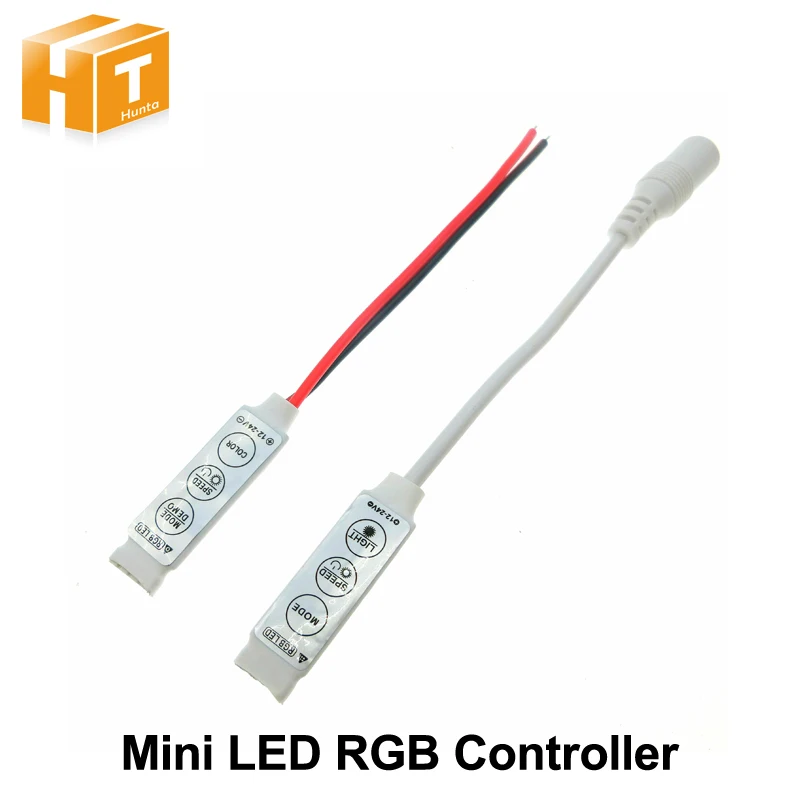 RGB контроллер светодиодный светодиодной ленты 12 В постоянного тока 3