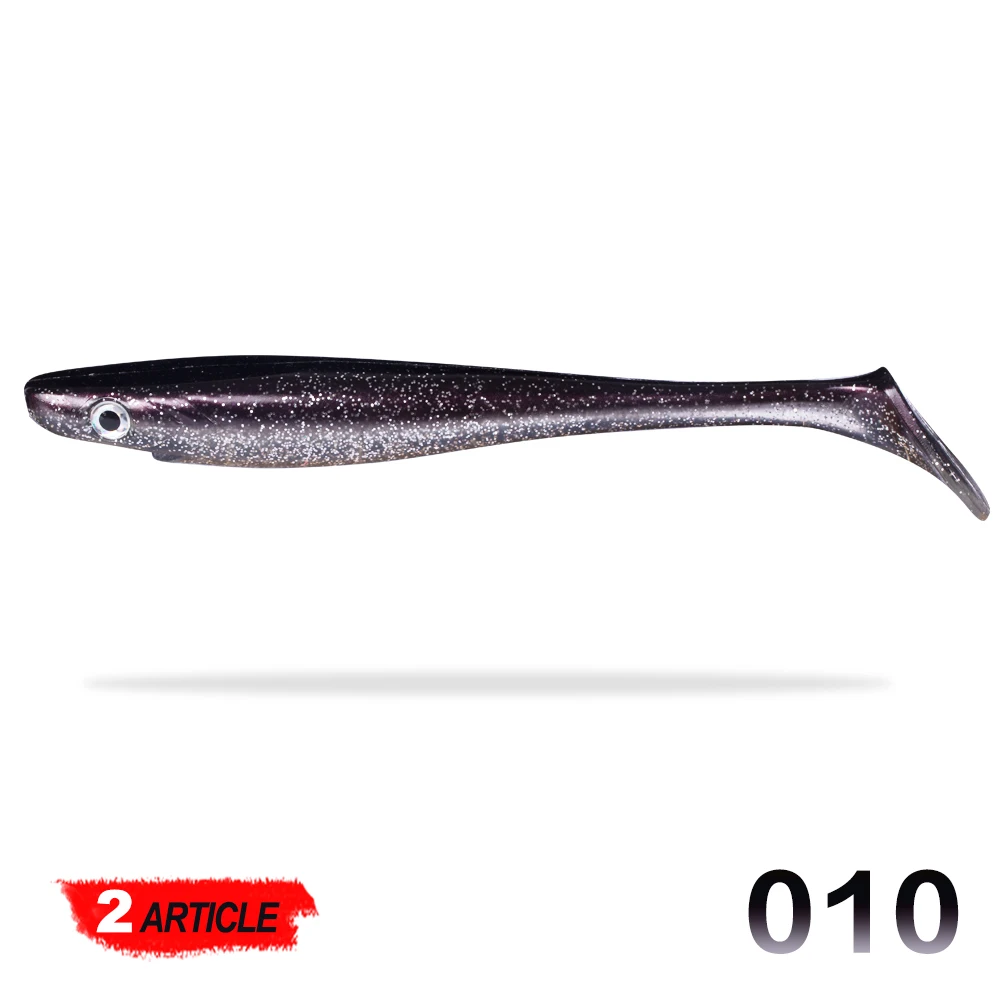Hunthouse 2 шт./лот pro shad Щука приманка 20 см 50 г Краска Печать приманка весло хвост shad силиконовая souple leurre натуральный мускусный