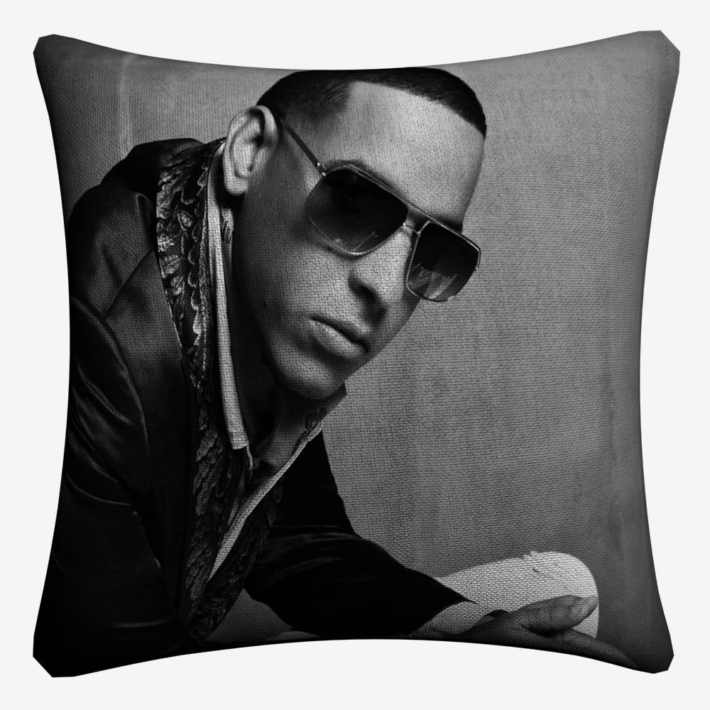 Папа янки крутой Мужской Хлопковый льняной чехол для подушки 45x45 см декоративный