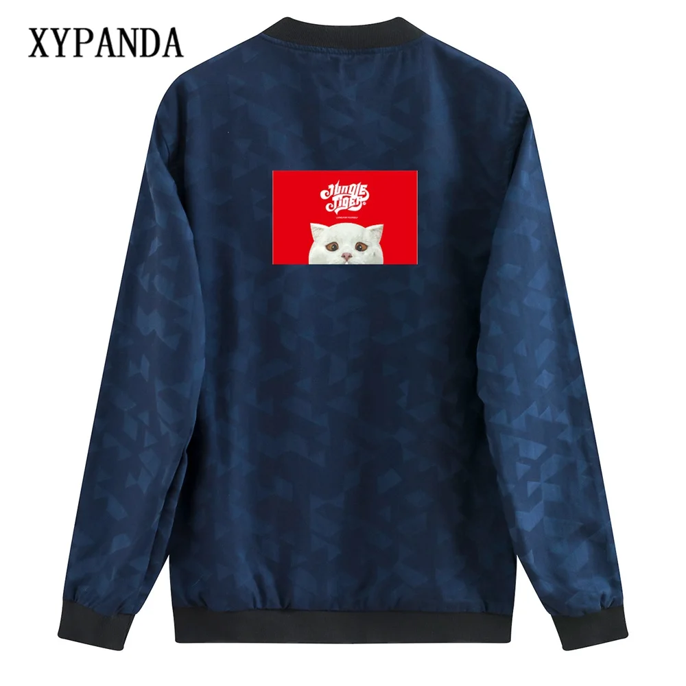 XYPANDA мультфильм аниме кошки Европа и Америка хип-хоп зима Курточка бомбер Для