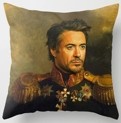 Неоклассические картины знаменитостей Билла Мюррей Уилл Смита Брэда Питта чехлы