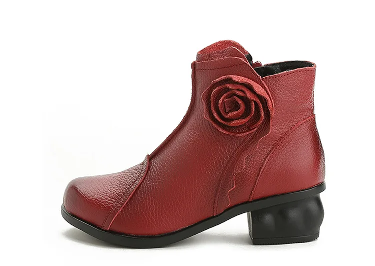 Xiuteng/высокое качество; Mujer Chaussure; женские ботинки из натуральной кожи; повседневные женские туфли-лодочки; зимние сапоги; плюшевые зимние сапоги для женщин