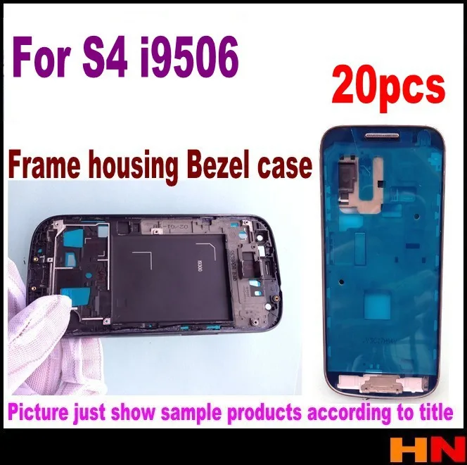 20 шт. сменный корпус для Samsung Galaxy S4 i9506|for samsung galaxy|frame for s4frame cover |