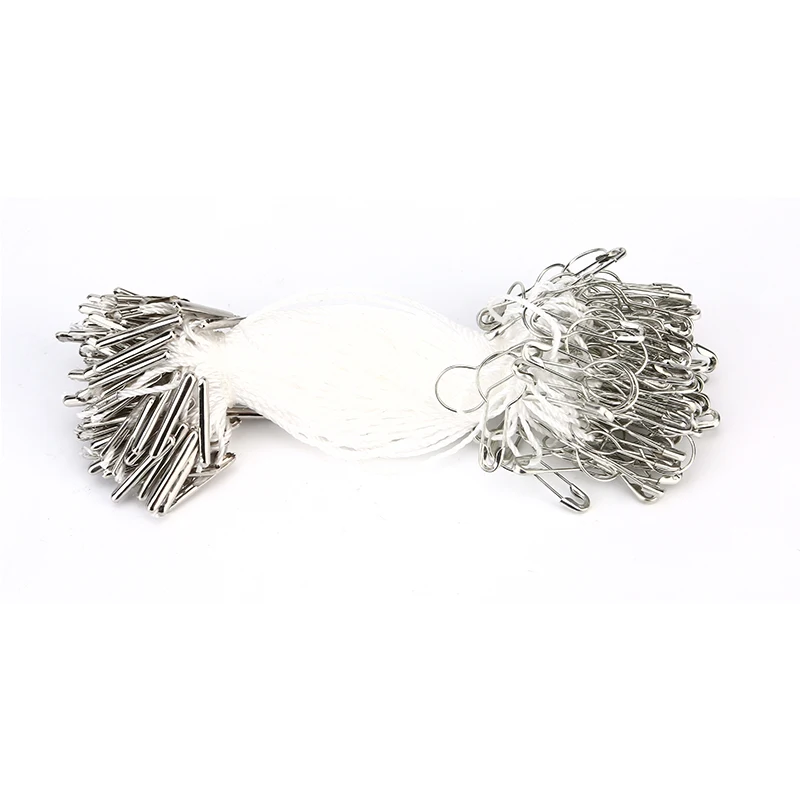 1000pcs hot sale new Pin hangtag line high-grade clothing label line four colors Iron or copper dacron,silver and gold