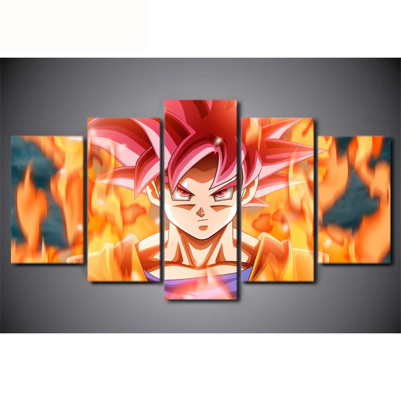 5D Diamond краски ing по количеству наборы DIY Алмазная мозаика 5 шт. комплект dotz Dragon Ball s
