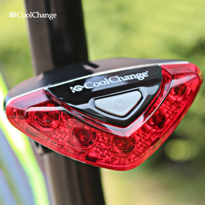 CoolChange велосипедный задний фонарь красный светодиодный сигнальным светом езды на