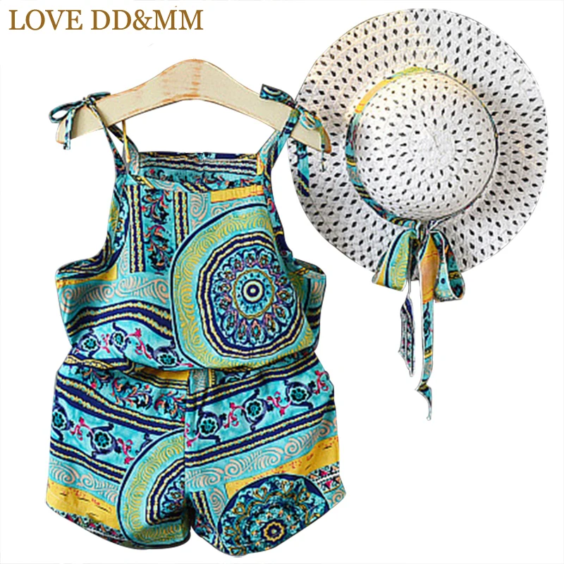 Комплекты для девочек LOVE DD & MM летняя новая детская одежда 2020 футболка с ремешком