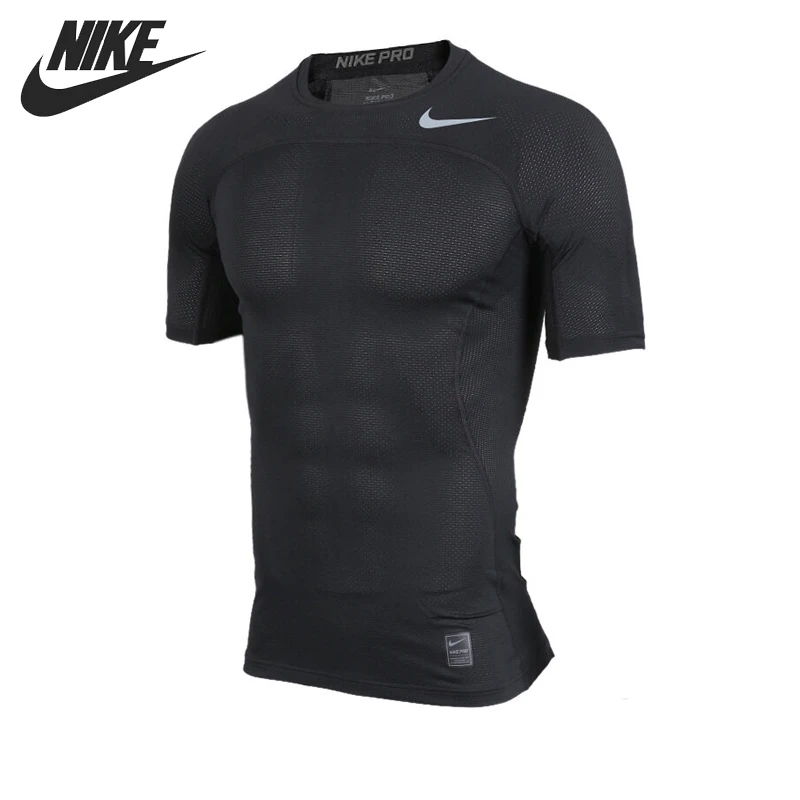 Оригинальный Новое поступление NIKE NP HPRCL Топ SS COMP мужские футболки с коротким