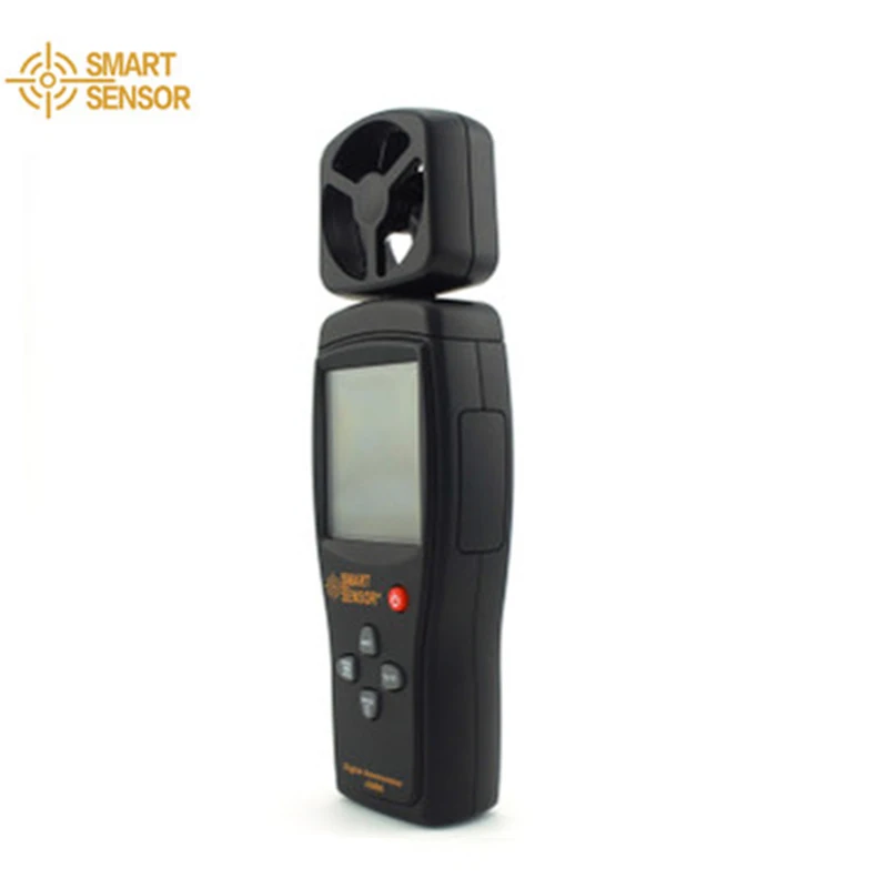 

Smart Sensor AS806 0-45M/S Digital Air Flow Anemometer wind speed sensor hand-held Anemometer Thermometer air flow speed mete
