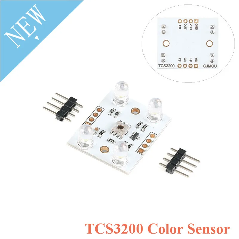 Датчик цвета TCS3200 улучшенный цветной модуль датчика распознавания цветов TCS230 для