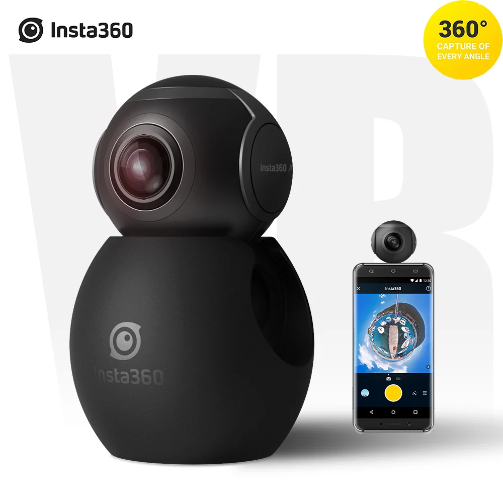 Insta360 Air 3 К HD 360 Камера Двойной объектив панорамный компактный мини VR для samsung OPPO